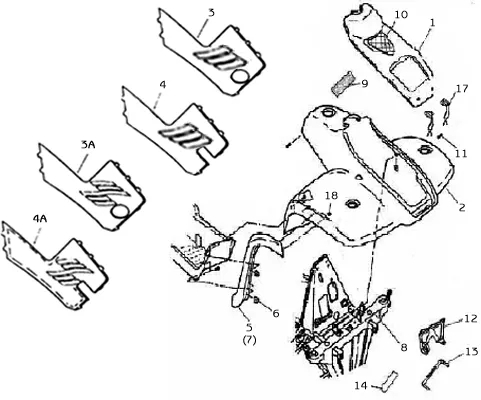 CARROSSERIE AVANT   CHASSIS