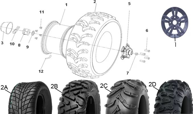 ROUES ARRIERE