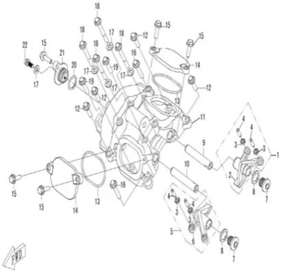 CACHE-CULBUTEURS
