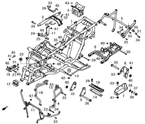 CHASSIS   MOTEUR