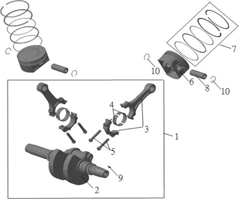 EMBIELLAGE   PISTON