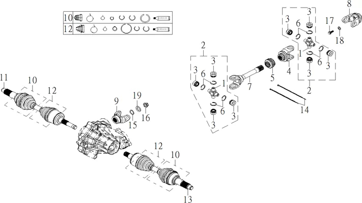 TRANSMISSION AVANT