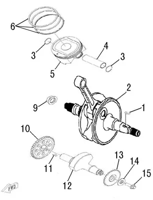 EMBIELLAGE   PISTON