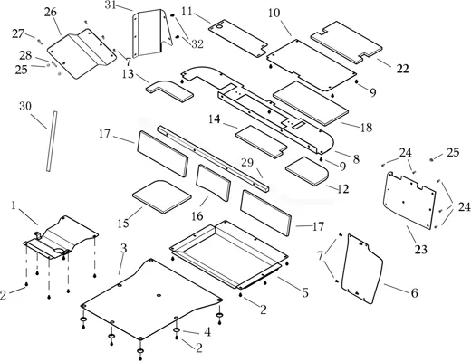 PLAQUES DE PROTECTIONS   PROTECTIONS THERMIQUES
