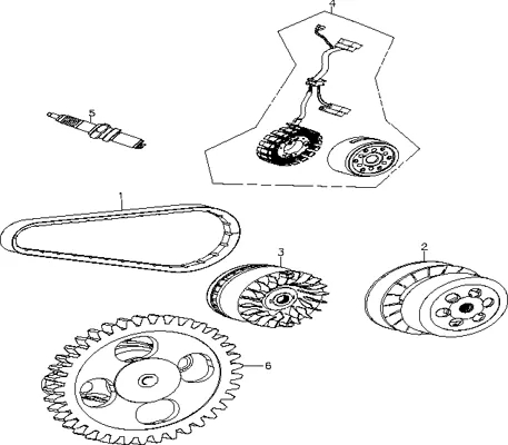 ALTERNATEUR   EMBRAYAGE