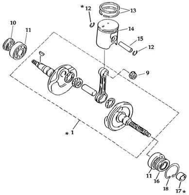 EMBIELLAGE   PISTON