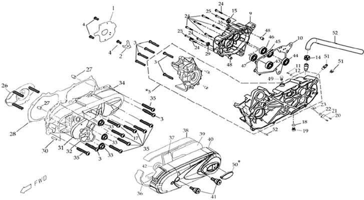 CARTER BAS MOTEUR