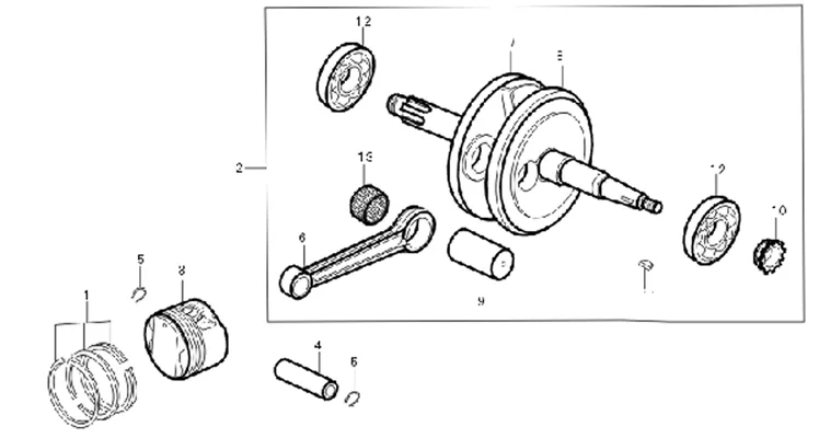 PISTON   EMBIELLAGE