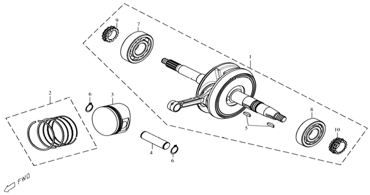 EMBIELLAGE   PISTON