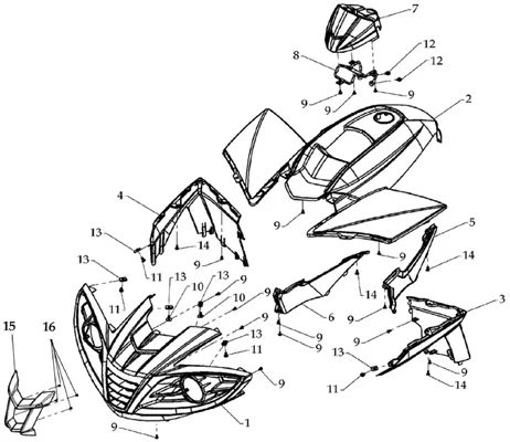 CARROSSERIE AVANT