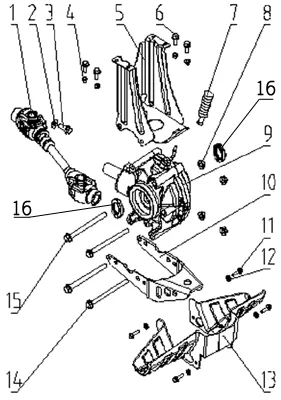 TRANSMISSION ARRIERE