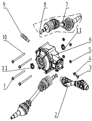 TRANSMISSION AVANT