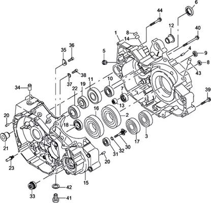 CARTER BAS MOTEUR