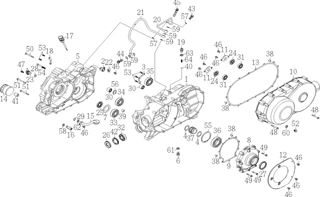 CARTER MOTEUR