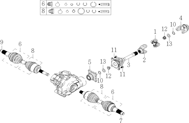 TRANSMISSION AVANT