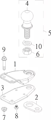 SYSTEME D ATTELAGE  ACCESSOIRES 
