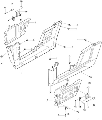 CARROSSERIE LATERALE