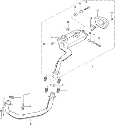 ENSEMBLE ECHAPPEMENT
