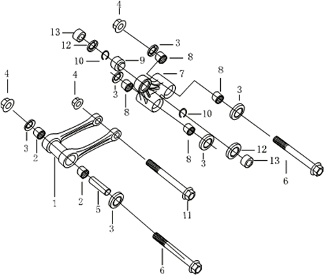 BIELLETTE DE SUSPENSION