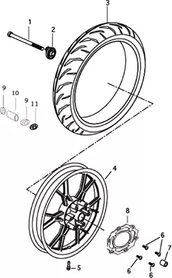 ROUE AVANT