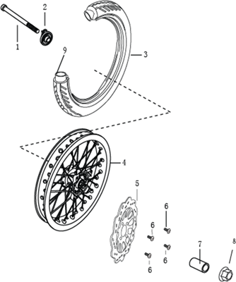 ROUE AVANT