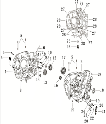 CARTERS MOTEUR