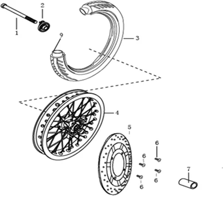 ROUE AVANT