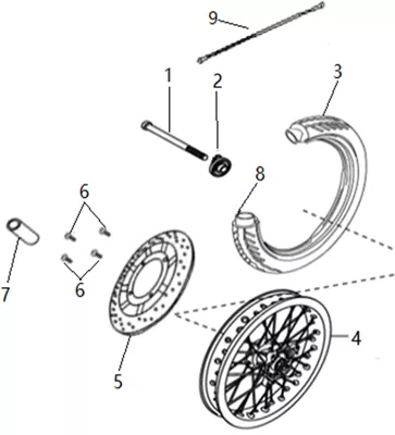  ROUE AVANT