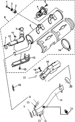 ENSEMBLE ECHAPPEMENT