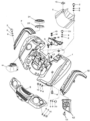 CARROSSERIE AVANT