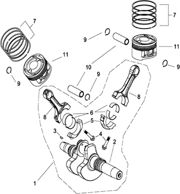 PISTON   EMBIELLAGE
