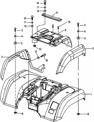 CARROSSERIE ARRIERE