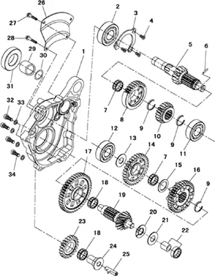 TRANSMISSION BOITE DE VITESSES