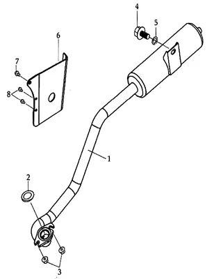 ENSEMBLE ECHAPPEMENT