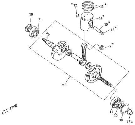 EMBIELLAGE   PISTON