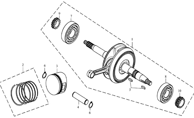 EMBIELLAGE   PISTON