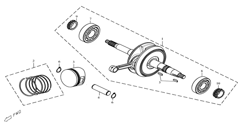 EMBIELLAGE   PISTON