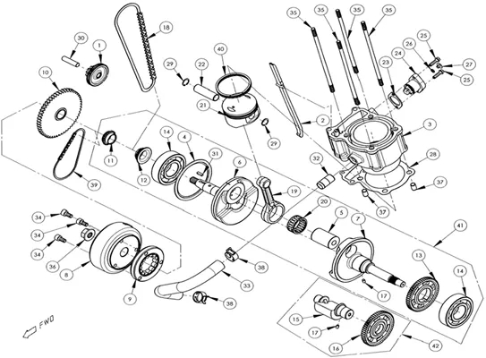 ENSEMBLE CYLINDRE