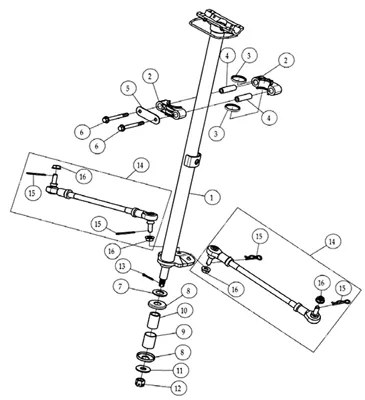 COLONNE DE DIRECTION