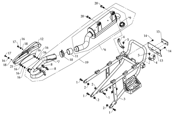 BOUCLE ARRIERE