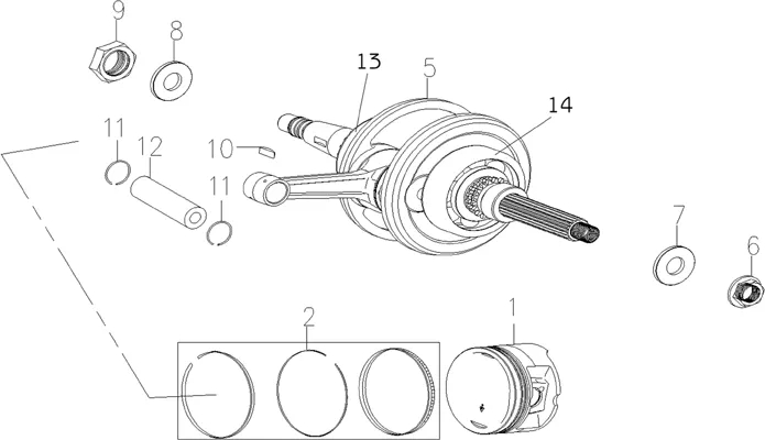 EMBIELLAGE   PISTON