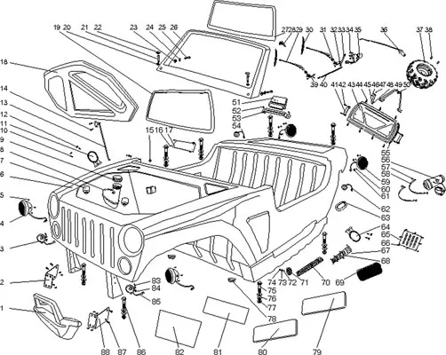 CARROSSERIE   AUTOCOLLANTS