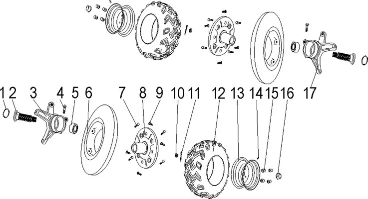 ROUE AVANT