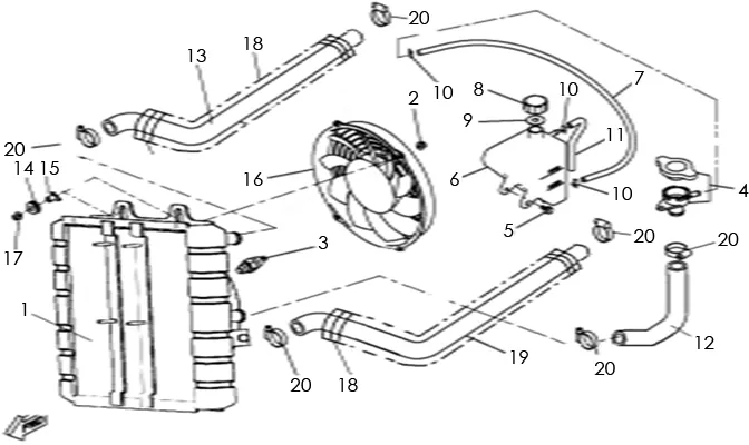 CIRCUIT DE REFROIDISSEMENT