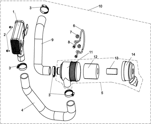 FILTRE A AIR   ADMISSION D AIR VARIATEUR