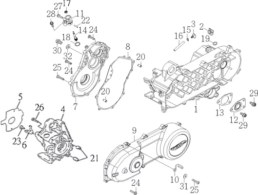 CARTER MOTEUR