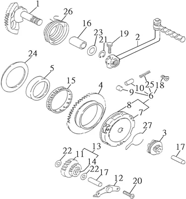 SYSTEME DE DEMARRAGE   KICK