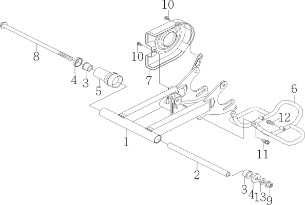 BRAS OSCILLANT