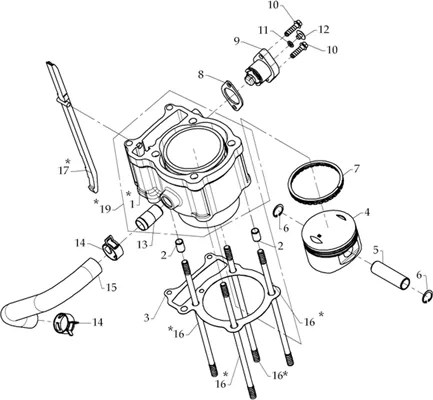 ENSEMBLE CYLINDRE