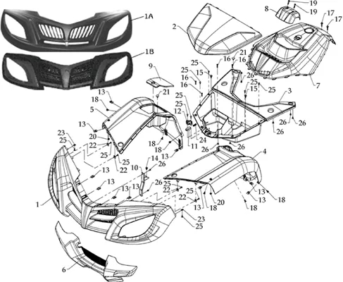 CARROSSERIE AVANT